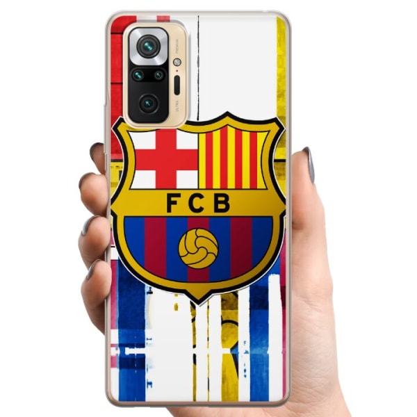 Xiaomi Redmi Note 10 Pro TPU Matkapuhelimen kuori FC Barcelona