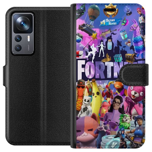 Xiaomi 12T Tegnebogsetui Fortnite Skins Emotes Battle Royale K