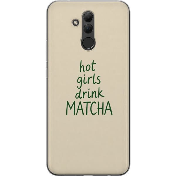 Kompatibelt Mobildeksel til Huawei Mate 20 lite Matcha-jenter beige