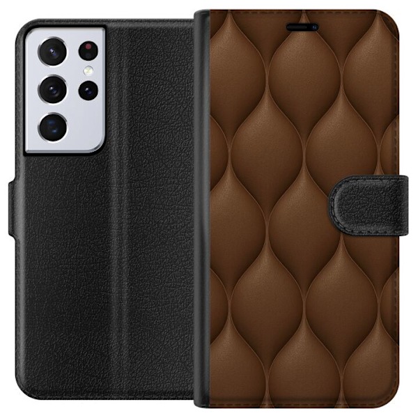 Samsung Galaxy S21 Ultra 5G Plånboksfodral Cocoa Scales