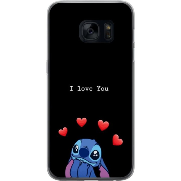 Samsung Galaxy S7 Gennemsigtig cover Stitch Kærlighed
