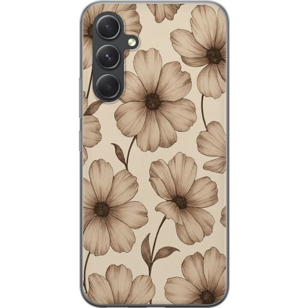 Samsung Galaxy A55 Läpinäkyvä kuori Pastel Rush