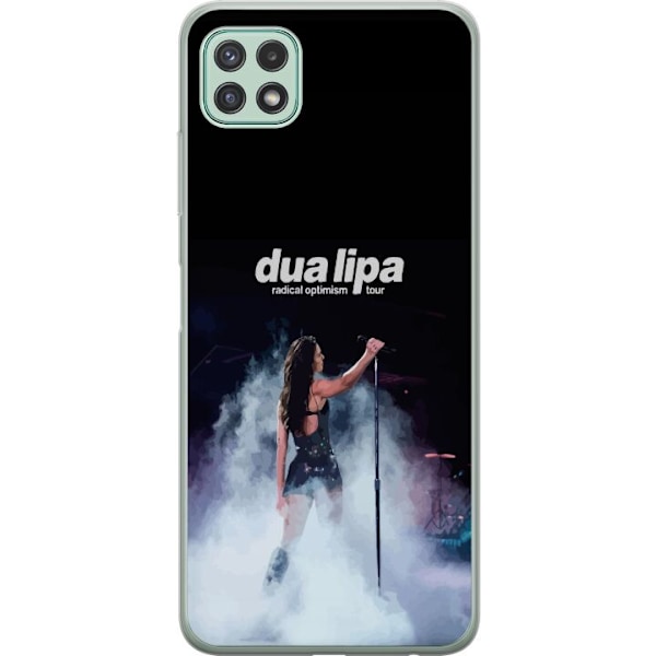 Samsung Galaxy A22 5G Genomskinligt Skal Dua Lipa – Signature Looks & Vibes