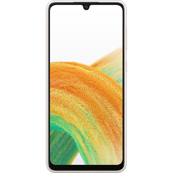 Samsung Galaxy A33 5G Gjennomsiktig deksel Blomst