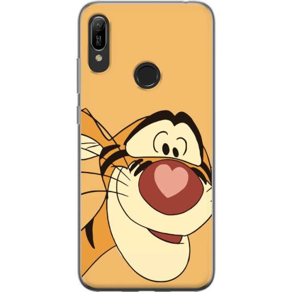 Huawei Y6 (2019) Läpinäkyvä kuori Tiger