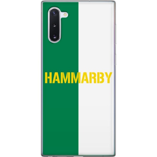 Samsung Galaxy Note10 Läpinäkyvä kuori Hammarby