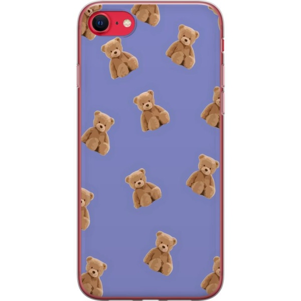 Apple iPhone SE (2020) Gennemsigtig cover Flyvende bjørne
