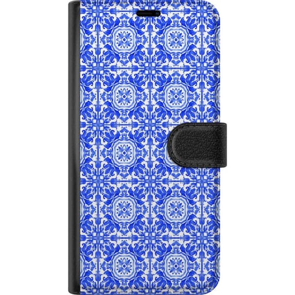 Kompatibelt Plånboksfodral till Xiaomi Redmi Note 15 5G Blå mosaik blå