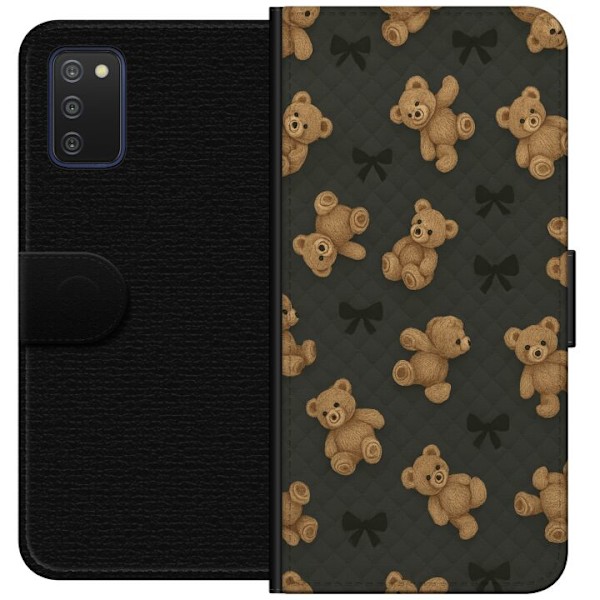 Samsung Galaxy A03s Tegnebogsetui Teddy Knus