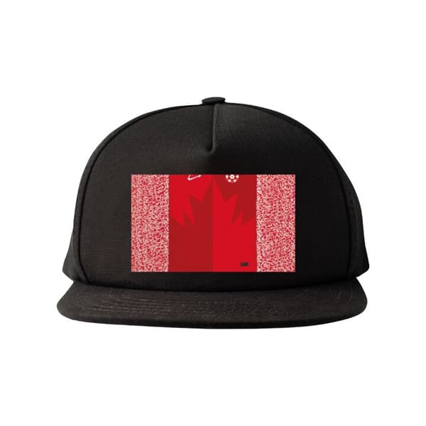 Snapback-lippalakki musta one size