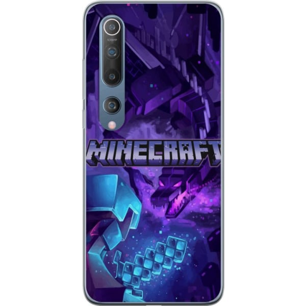 Xiaomi Mi 10 5G Läpinäkyvä kuori Minecraft