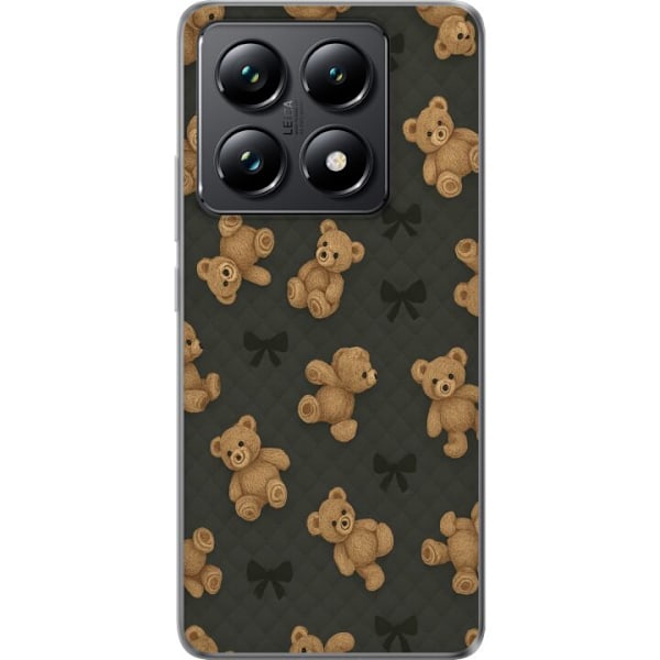 Xiaomi 14T Gjennomsiktig deksel Teddy Klemmer