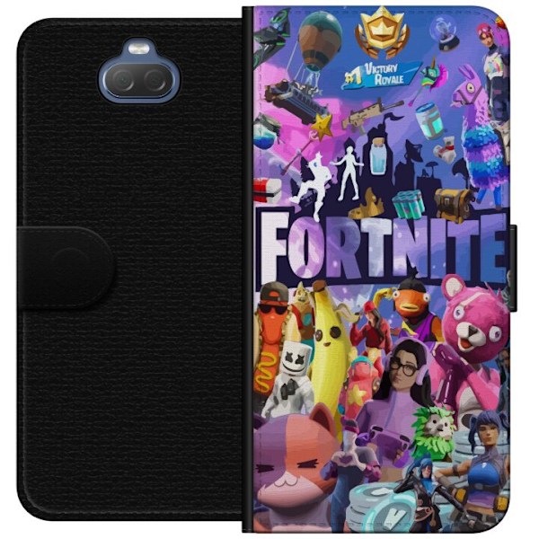 Sony Xperia 10 Tegnebogsetui Fortnite Skins Emotes Battle Roya