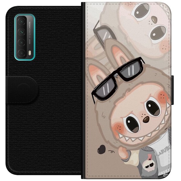 Huawei P smart 2021 Tegnebogsetui Labubu Rainbow Chaos