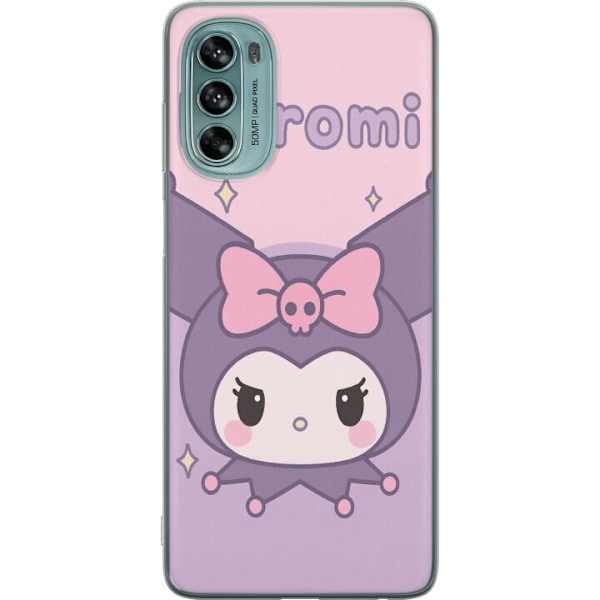 Motorola Moto G62 5G Läpinäkyvä kuori Kuromi Kawaii