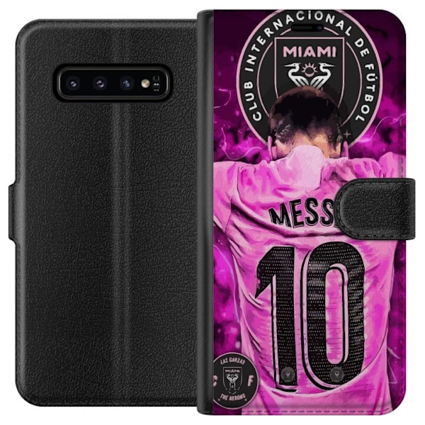 Samsung Galaxy S10 Plånboksfodral Messi