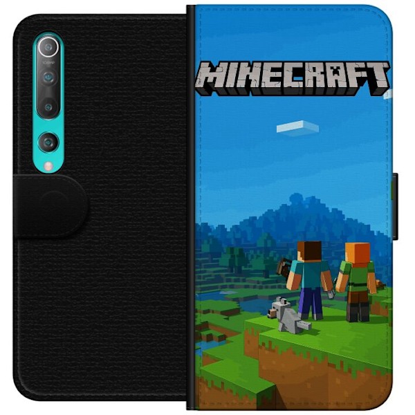 Xiaomi Mi 10 5G Lompakkokotelo Minecraft Key Art