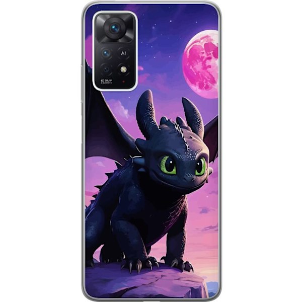Xiaomi Redmi Note 11 Pro Genomskinligt Skal How to Train Your Dragon (Draktränaren)