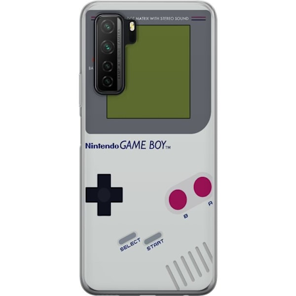 Huawei P40 lite 5G Genomskinligt Skal Game Boy