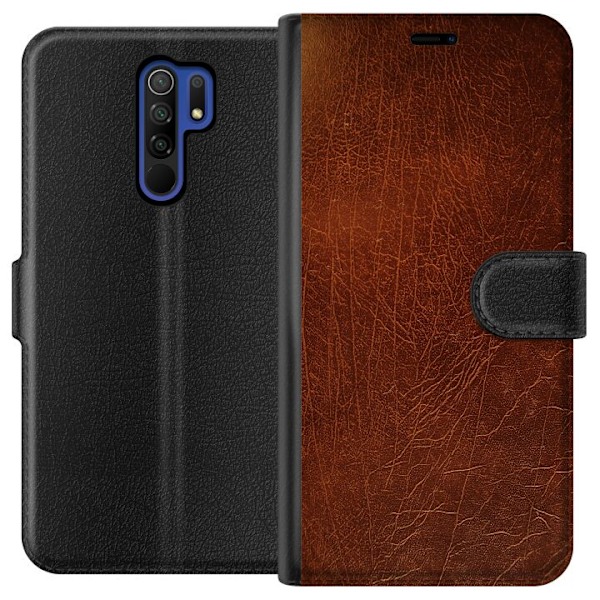Xiaomi Redmi 9 Tegnebogsetui Læder