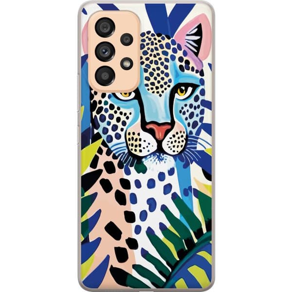 Kompatibelt Mobildeksel til Samsung Galaxy A53 5G Levende Leopard