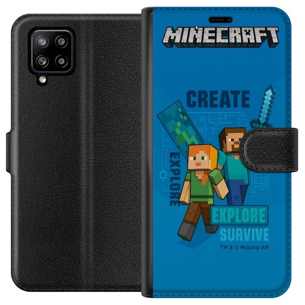Samsung Galaxy A42 5G Tegnebogsetui Minecraft Huler