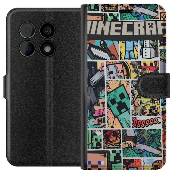 OnePlus 10 Pro Plånboksfodral Minecraft Art