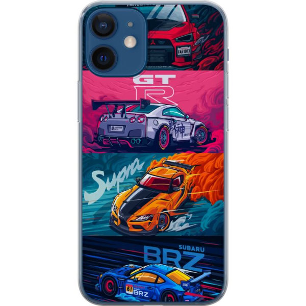 Apple iPhone 12 mini Gennemsigtig cover Subaru Racing