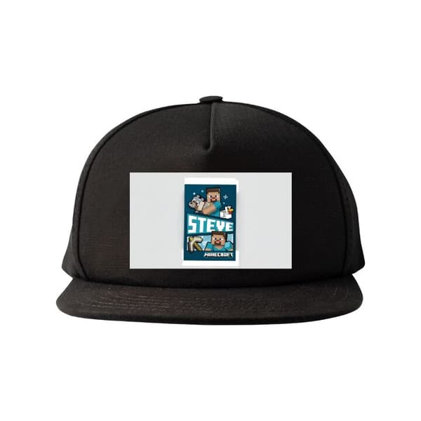 Snapback-lippalakki musta one size