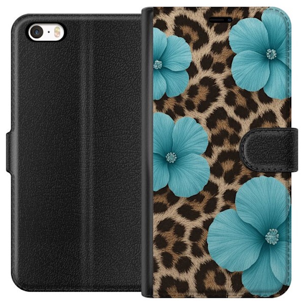 Apple iPhone SE (2016) Tegnebogsetui Blossom Beast