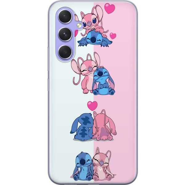 Kompatibelt Mobildeksel til Samsung Galaxy A54 Lilo & Stitch