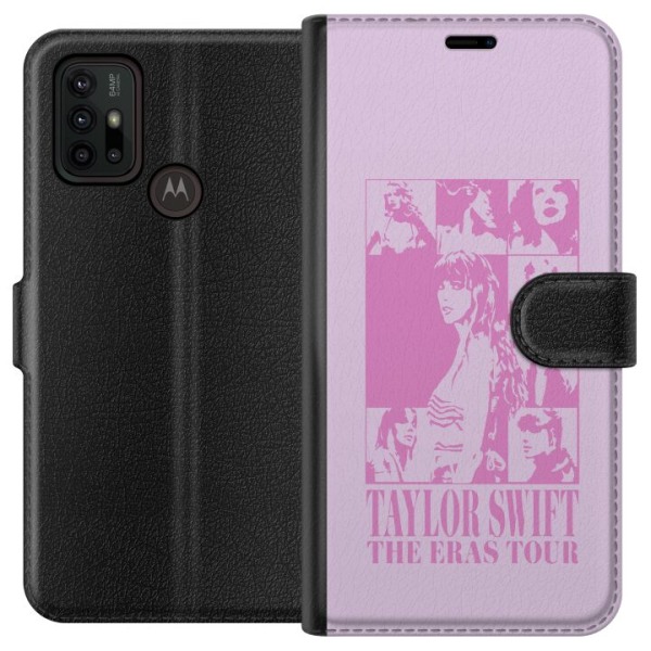 Motorola Moto G30 Plånboksfodral Taylor Swift - Pink