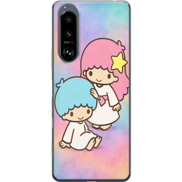 Sony Xperia 5 III Läpinäkyvä kuori Kawaii Sanrio Kiki Lola Little Twin Stars