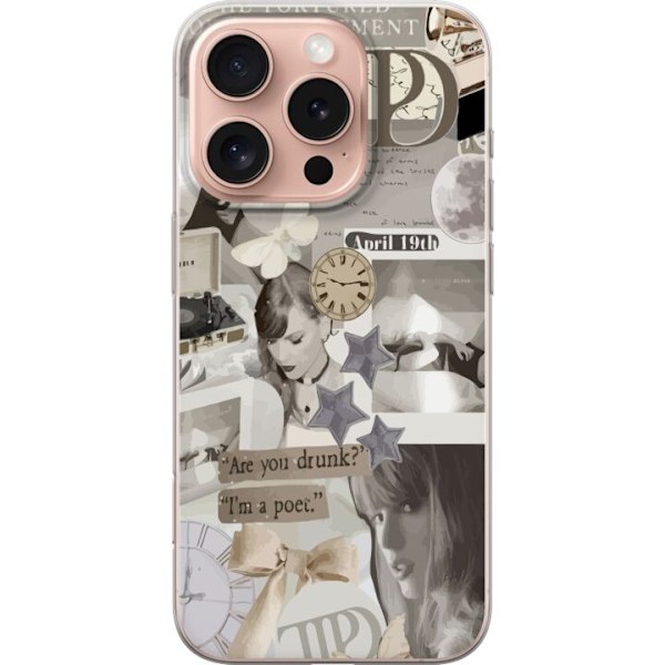 Apple iPhone 16 Pro Gennemsigtig cover Taylor Swift