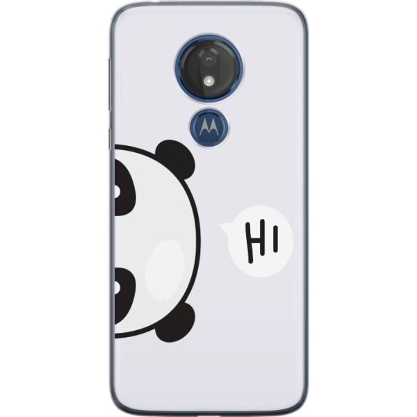 Motorola Moto G7 Power Genomskinligt Skal Hi! kawaii