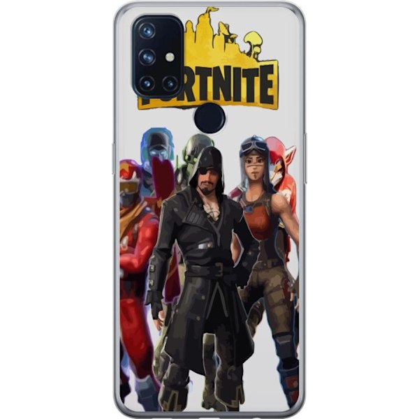 OnePlus Nord N10 5G Gennemsigtig cover Fortnite