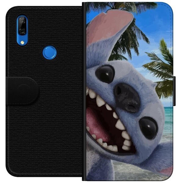 Huawei P Smart Z Plånboksfodral Stitch mobilskal med Palmer i söt vänskapsdesign