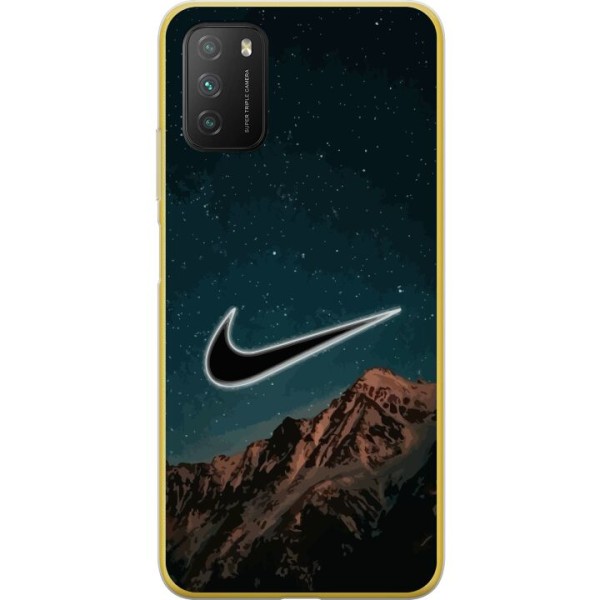 Xiaomi Poco M3  Gennemsigtig cover Nike