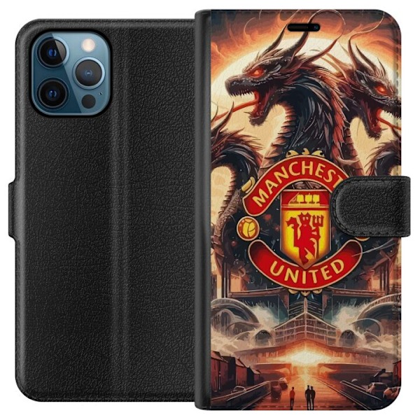 Apple iPhone 12 Pro Tegnebogsetui Manchester United