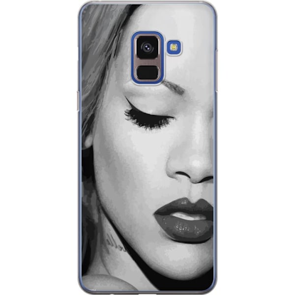 Samsung Galaxy A8 (2018) Läpinäkyvä kuori Rihanna – Aesth