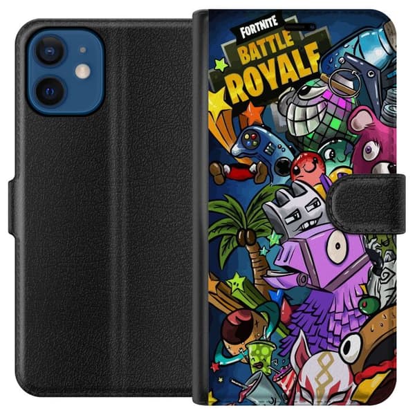 Kompatibel Tegnebogsetui til Apple iPhone 12 mini Minecraft