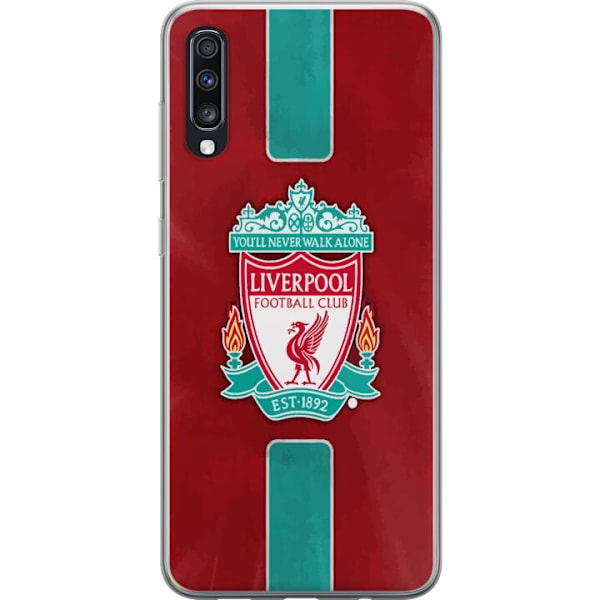 Samsung Galaxy A70 Gjennomsiktig deksel Liverpool FC - Klassis