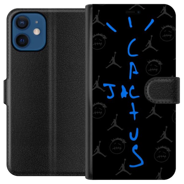 Kompatibel Tegnebogsetui til Apple iPhone 12 Kaktus