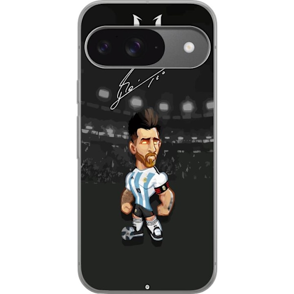 Google Pixel 9 Gjennomsiktig deksel Messi