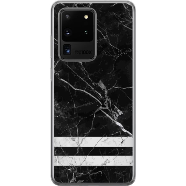 Samsung Galaxy S20 Ultra Gjennomsiktig deksel Marmor