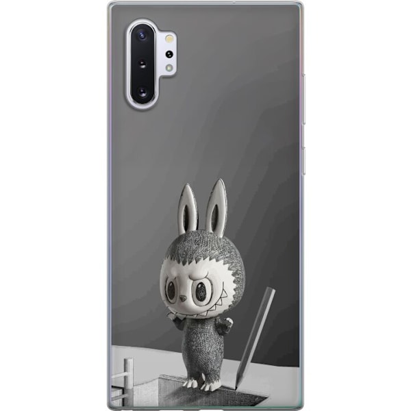 Samsung Galaxy Note10+ Gennemsigtig cover Pop Mart MEGA LABUBU LABUBU Sketch 1000%
