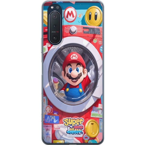 Sony Xperia 5 II Läpinäkyvä kuori Mario