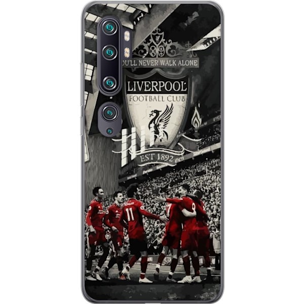 Xiaomi Mi Note 10 Läpinäkyvä kuori Liverpool