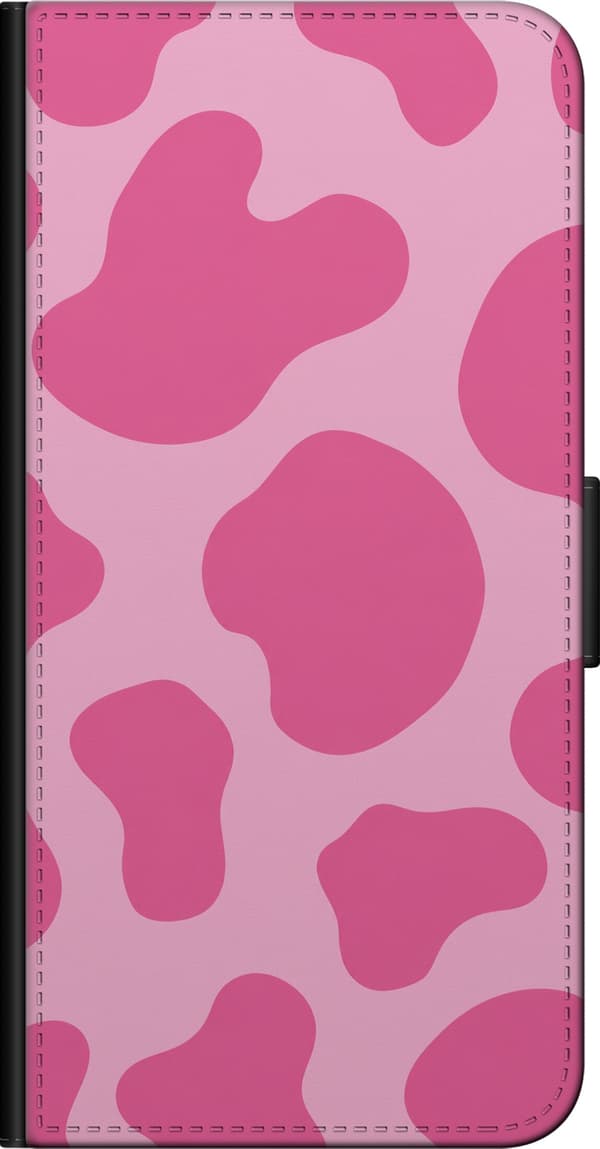 Kompatibel Tegnebogsetui til Huawei P40 Lyserøde kofletter pink