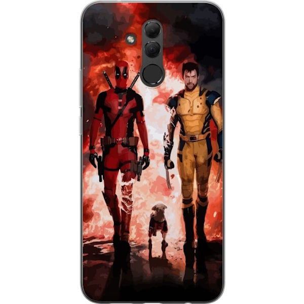 Huawei Mate 20 lite Läpinäkyvä kuori Wolverine Deadpool